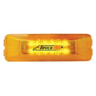 12 LED Rectangular Light (Clearance/Marker) - Amber LED/Amber Lens - United Pacific 38161