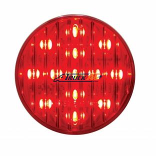13 LED 2-1/2" Round Light (Clearance/Marker) - Red LED/Red Lens - United Pacific 38177