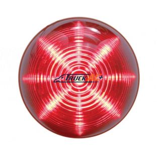 13 LED 2-1/2" Round Beehive Light (Clearance/Marker) - Red LED/Red Lens - United Pacific 38179B
