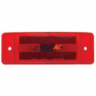 16 LED Rectangular Light (Clearance/Marker) With Reflex Lens - Red LED/Red Lens - United Pacific 38254