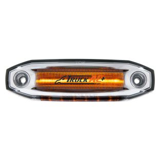 6 Amber LED Light (Clearance/Marker) With 6 Amber LED Side Ditch Light - United Pacific 39299