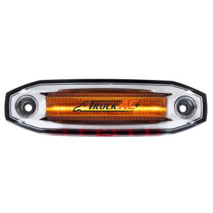 6 Amber LED Light (Clearance/Marker) With 6 Red LED Side Ditch Light - United Pacific 39301