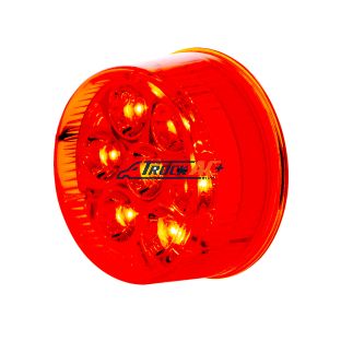 7 LED 2" Round Light (Clearance/Marker) - Red LED/Red Lens - United Pacific 39985B