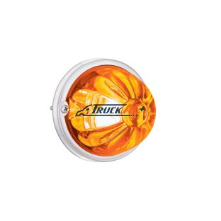 Glass Watermelon Light Kit With 2 LED Light-Amber LED/Amber Lens - United Pacific 35014