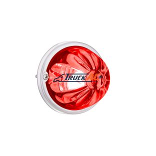 Glass Watermelon Light Kit With 2 LED Light-Red LED/Red Lens - United Pacific 35016
