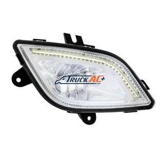 A66-03653-003, 34 LED Chrome Fog Light With LED Light Bar For 2018-2024 Freightliner Cascadia - Passenger - United Pacific 32833