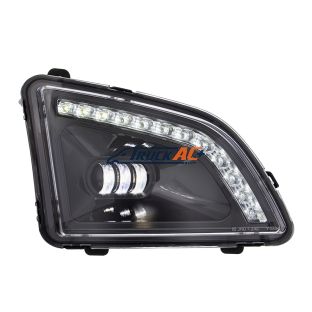 18 LED Black Projector Fog Light With Position Light For 2018-2024 Volvo VNL - Passenger/Right - United Pacific 35860