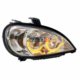 Chrome Projection Headlight With Dual Function Light Bar For 2001-2020 Freightliner Columbia - Passenger - United Pacific 31188