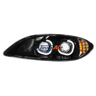 3596016C94 Blackout LED Headlight For 2006-2017 International Prostar - Driver - United Pacific 35869