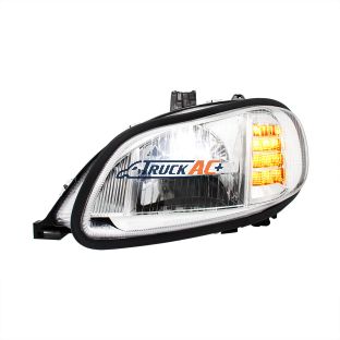 Chrome High Power Full LED Headlight For 2003-2024 Freightliner M2-Driver - United Pacific 32908