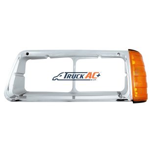 Headlight Bezel With Turn Signal For 1989-2009 Freightliner FLD - Driver - United Pacific 32542