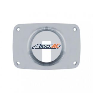 Stainless Peterbilt Headlight Inner Mounting Base Plate - United Pacific 30369-4