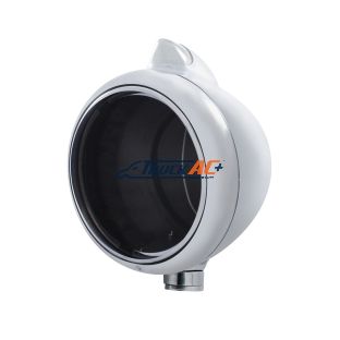 Stainless Steel Guide 682-C Headlight No Bulb & Original Style LED Signal-Clear Lens - United Pacific 32601