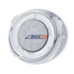 10 LED DRL Conversion Kit Without Visor For Pre-2005 Freightliner Century- Passenger -Amber LED/Clear Lens - United Pacific 37413