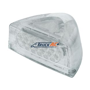 37 LED Turn Signal Light With Clear Base For 1987-2007 Peterbilt 379/378/357 - Amber LED/Clear Lens - United Pacific 38549