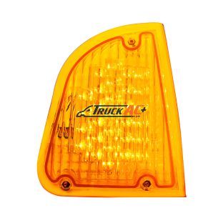 29 LED Turn Signal Light For 1985-2007 Kenworth T600 (Passenger) - Amber LED/Amber Lens - United Pacific 39337