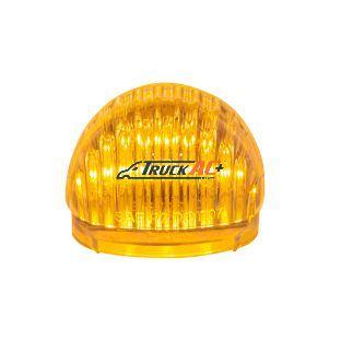 5 LED Dual Function Guide Headlight Turn Signal Light - Amber LED/Amber Lens - United Pacific 39517B