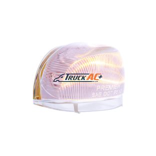 5 LED Dual Function Guide 682-C Headlight Turn Signal Light - Amber LED/Clear Lens - United Pacific 38003