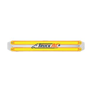 Dual 24 LED Dual Function 12" GloLight Bar With Bezel - Amber LED/Amber Lens - United Pacific 32718