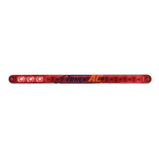 14 LED 12" Sequential Light Bar With Bezel - Red LED/Red Lens - United Pacific 37523