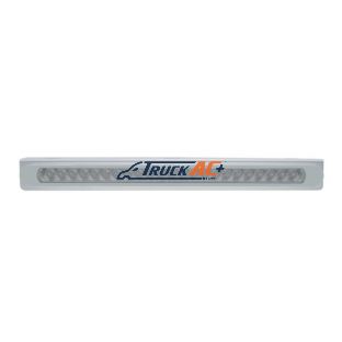Stainless Light Bracket With 23 SMD LED 17-1/4" Light Bar & Bezel - Red LED/Clear Lens - United Pacific 37317
