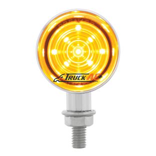 9 LED Mini Bullet Light - Amber LED/Amber Lens - United Pacific 36996