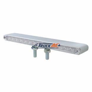 28 LED 12" Double Face Light Bar - Amber LED/Clear Lens - United Pacific 37471