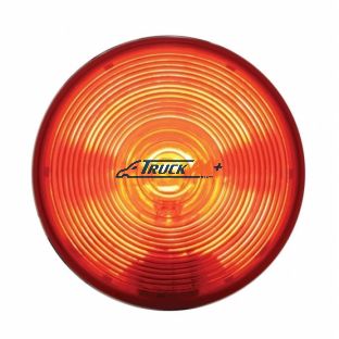 4" Round Light (Stop, Turn & Tail) - Red Lens - United Pacific 31109