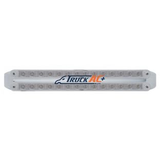 Dual 14 LED 12" Light Bars (Stop, Turn & Tail) - Red LED/Clear Lens - United Pacific 37668