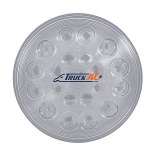 21 LED "Competition Series" 4" Round Light (Stop, Turn & Tail) - Red LED/Clear Lens - United Pacific 39207