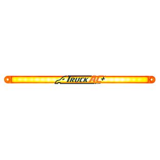 24 LED Dual Function 12" GloLight Bar (Turn Signal) - Amber LED & Lens (Card) - United Pacific 36861