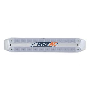 Dual 10 LED 9" Turn Signal Light Bars - Amber LED/Clear Lens - United Pacific 37326