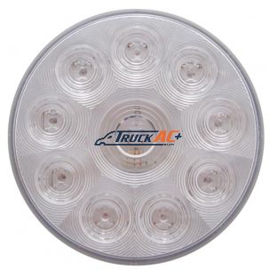 10 LED 4" Turn Signal Light - Amber LED/Clear Lens - United Pacific 38773