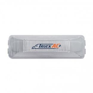 Incandescent Rectangular Fender Mount Utility Light - Clear Lens - United Pacific 31039