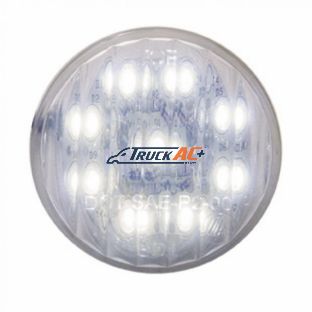 9 LED 2" Auxiliary/Utility Light - White LED/Clear Lens - United Pacific 38030