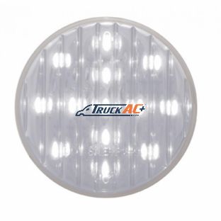13 LED 2-1/2" Auxiliary/Utility Light - White LED/Clear Lens - United Pacific 38031