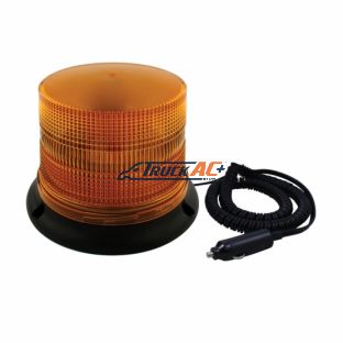 3 High Power LED 5" Round Beacon Light - Magnet Mount - United Pacific 36537