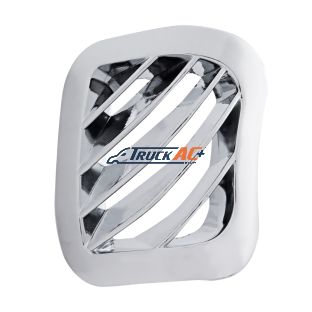 Chrome Plastic A/C Dash Corner Vent For 2006+ Peterbilt - Passenger - United Pacific 41109