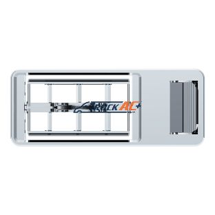 Chrome Plastic A/C Vent For 2001 & Earlier Kenworth - Passenger - United Pacific 41136