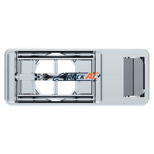 Chrome Plastic A/C Vent For 2001 & Older Kenworth - Driver - United Pacific 41137