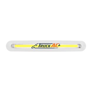 2005+ Freightliner 24 LED GloLight Mirror Light Bar - Amber LED/Clear Lens - United Pacific 32723