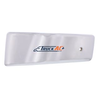 Chrome Plastic Bottom Mirror Post Cover For 1996-2010 Freightliner Century - Driver - United Pacific 42028
