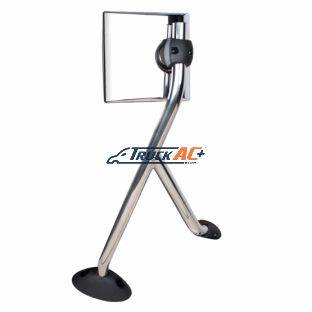 3594844C3 Chrome Hood Mirror Assembly For 2006-2017 International Prostar - Passenger - United Pacific 42225