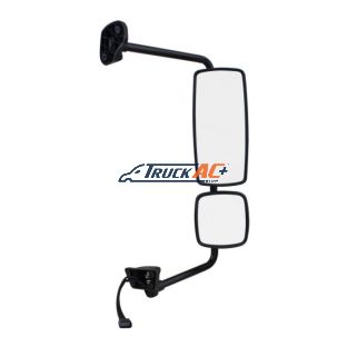 A22-59615-015, S22-59615-007 Chrome Mirror Assembly With Power Adjust & Heated For Freightliner M2 - Passenger - United Pacific 42412