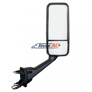 Chrome Heated Mirror Assembly For Peterbilt 387/587 & Kenworth T2000/T700 - Passenger - United Pacific 42774
