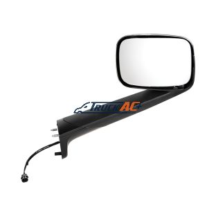 A2273566003 Chrome Hood Mirror With Heated Lens For 2018-2025 Freightliner Cascadia - Passenger - United Pacific 42845