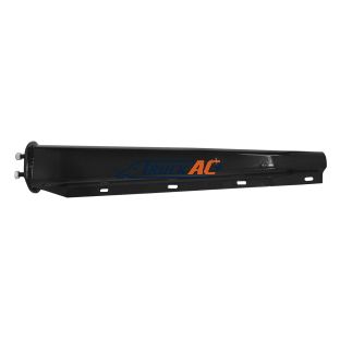 30" Black Heavy Duty Mud Flap Hangers - 2" Bolt Pattern (Pair) - United Pacific 10670