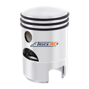 Piston Gearshift Knob With 13/15/18 Speed Adapter - Chrome - United Pacific 70613