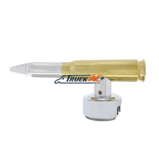 50 Caliber Bullet T-Handle Gearshift Knob With 13/15/18 Speed Adapter - United Pacific 70753