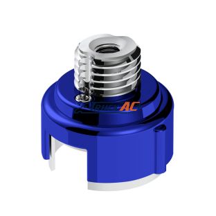 M30X3.5 Thread-On Gearshift Adapter W/LED Mount For Eaton-Fuller 13/15/18 Speed-Indigo Blue - United Pacific 71052
